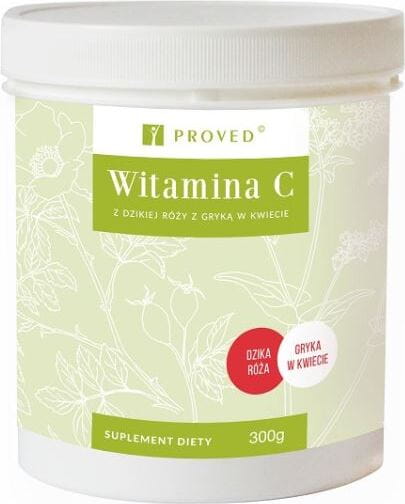 Vitamine C églantier avec sarrasin en fleurs, poudre 300g PROVED