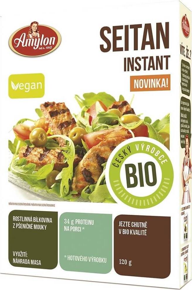 Seitan en poudre BIO 120 g - AMYLON
