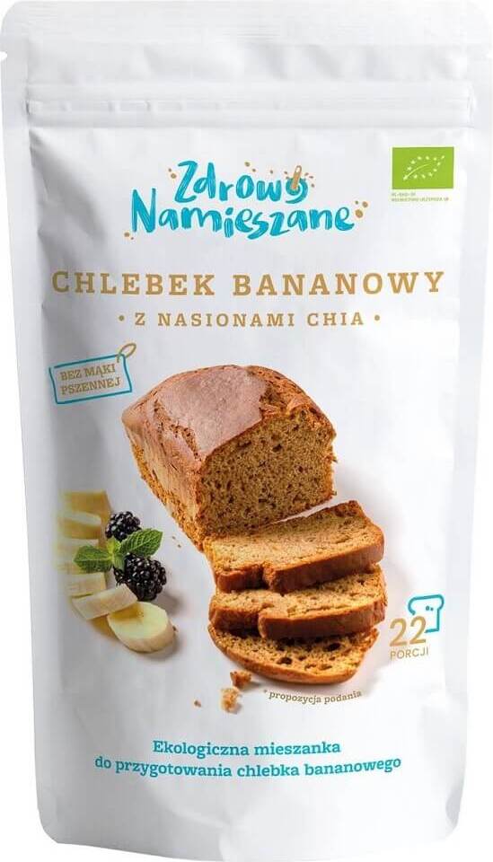 Banana Bread aux Graines de Chia BIO 400 g - HEALTHY MIXTE