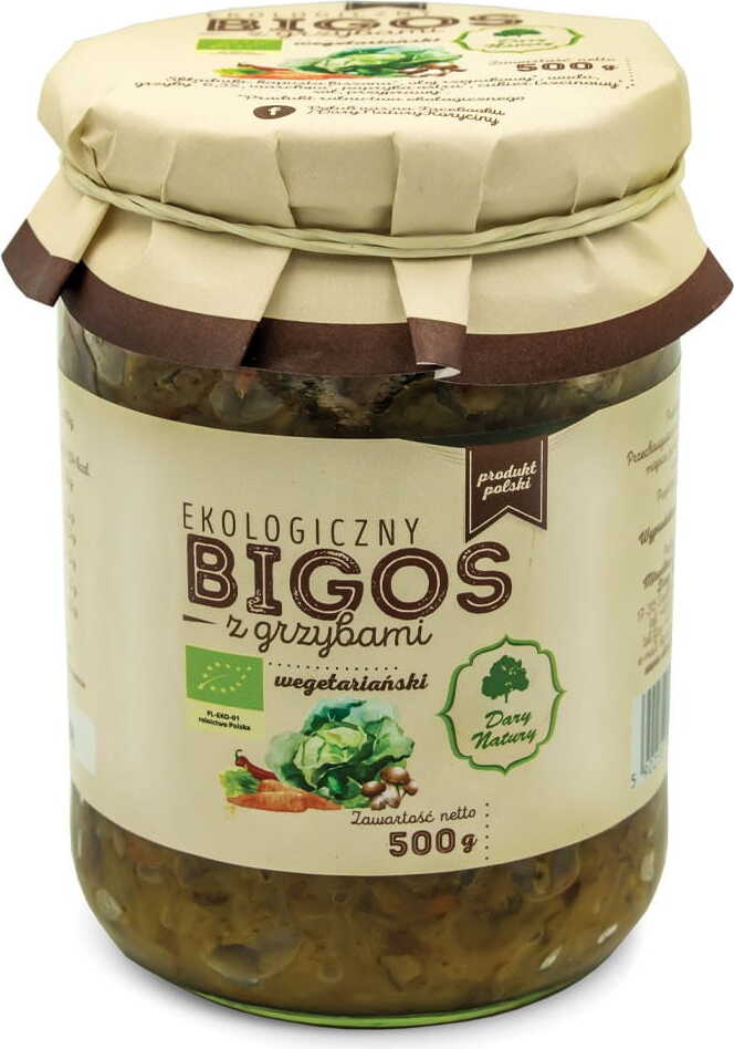 Bigos végétarien aux champignons BIO 500 g - CADEAUX DE LA NATURE