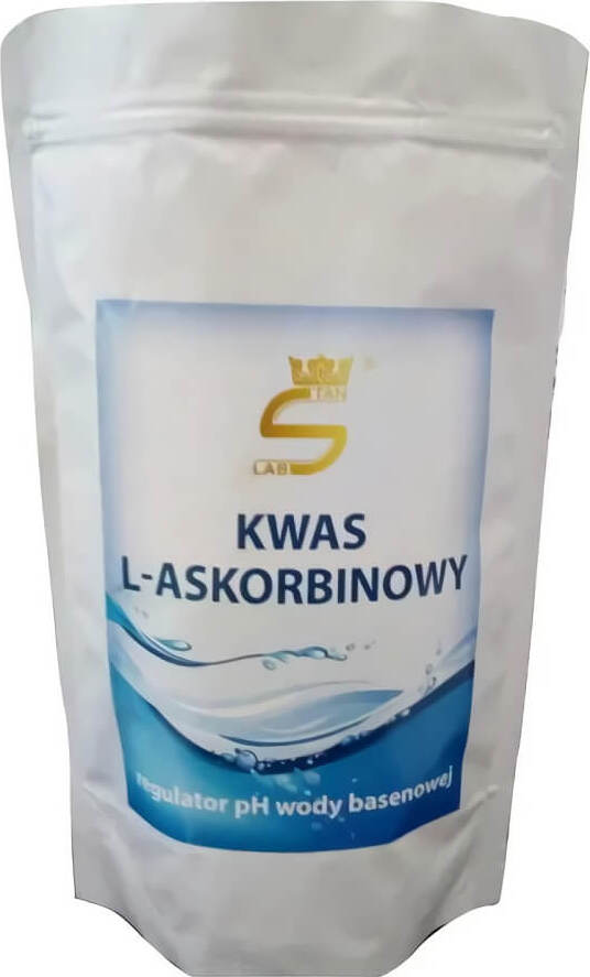 Acide L - Vitamine C ascorbique pour piscine Régulateur de PH de l'eau de piscine 1000g STANLAB