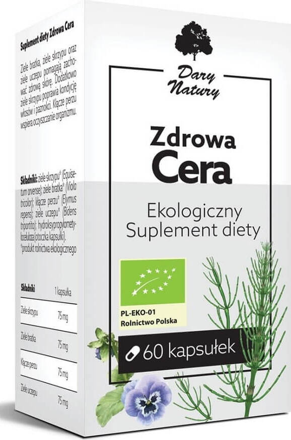Teint sain BIO 60 gélules (300 mg) - CADEAUX DE LA NATURE
