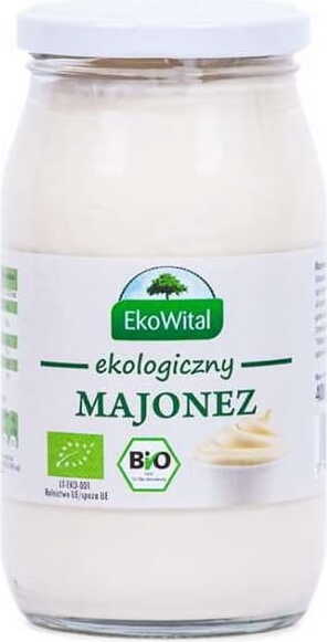 Mayonnaise BIO 400 g EKOWITAL