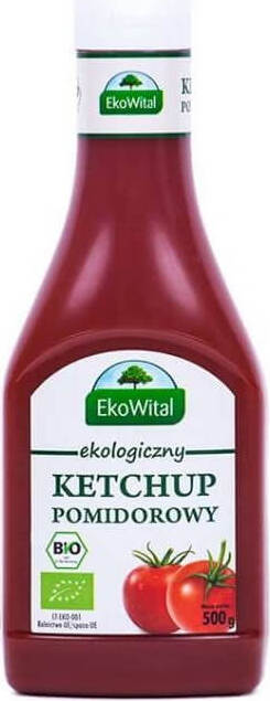 Tomate ketchup BIO 500 g EKOWITAL