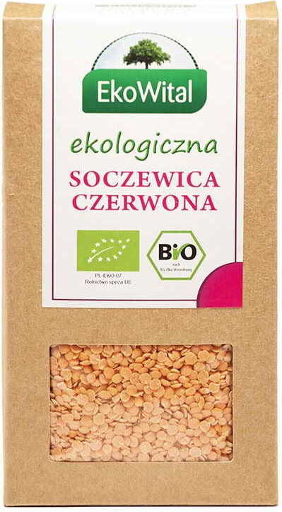 Lentilles corail BIO 500 g EKOWITAL