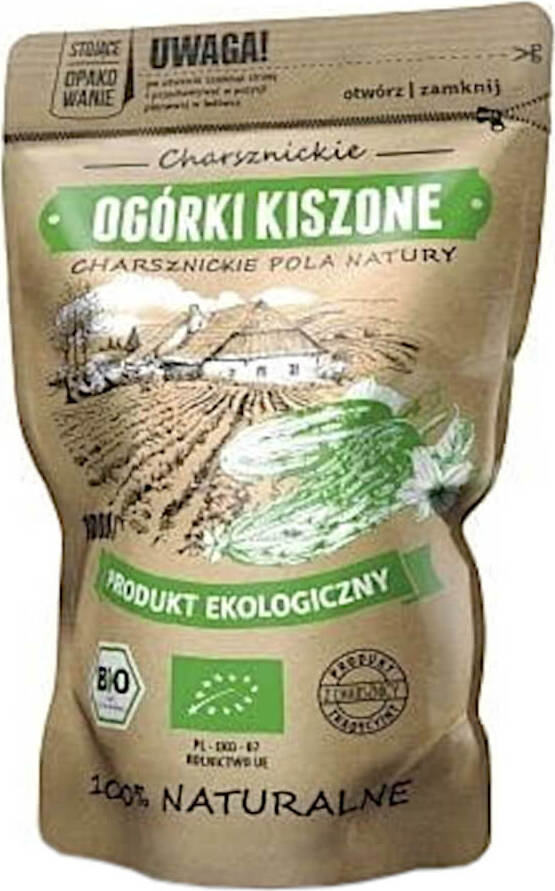 Concombres marinés BIO 500 g / 1 kg CHARSZNICE NATURE FIELDS