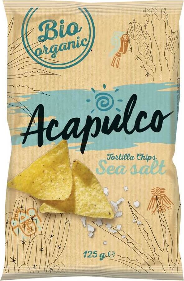 Nachos Naturels BIO 125 g - ACAPULCO