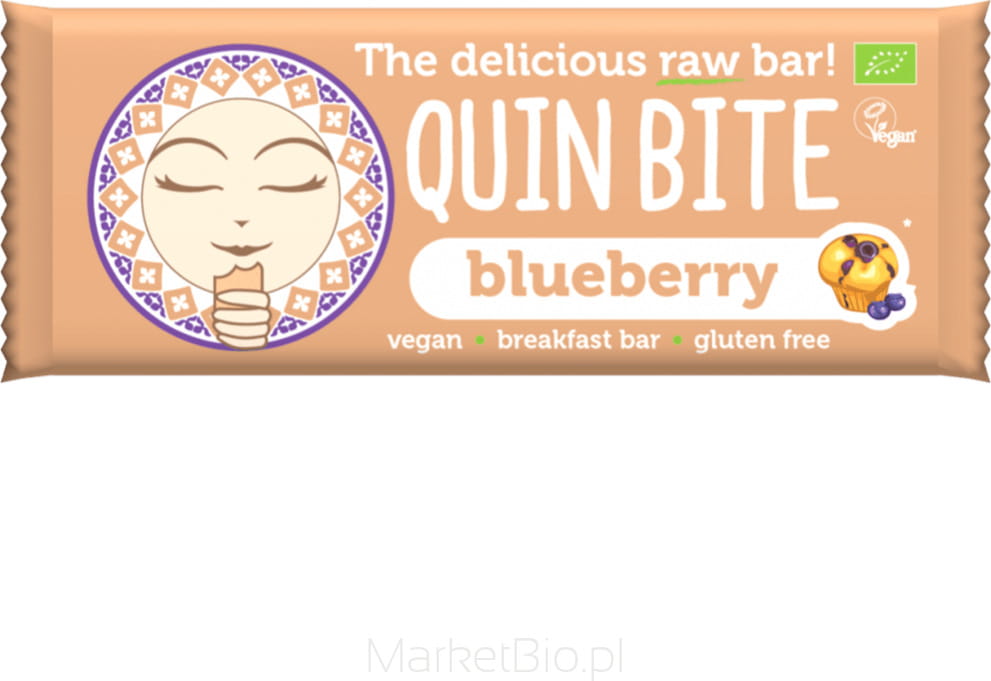 Barre aux baies crues sans gluten BIO 30 g QUIN BITE