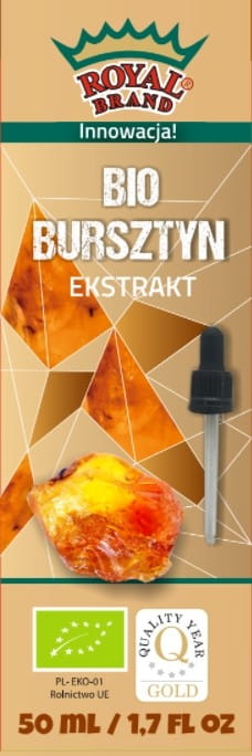 Extrait d'Ambre en gouttes BIO 50 ml - ROYAL BRAND