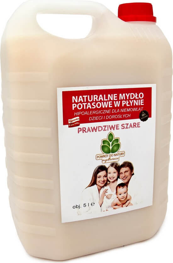 Véritable savon gris hypoallergénique au potassium pour nourrissons, enfants et adultes en liquide 5l SOAPHOUSE BACK TO NATURE