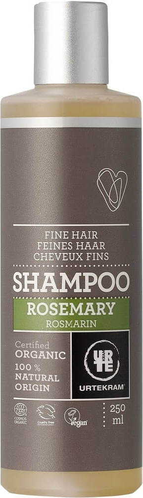 Shampoing au romarin pour cheveux délicats BIO 250 ml URTEKRAM