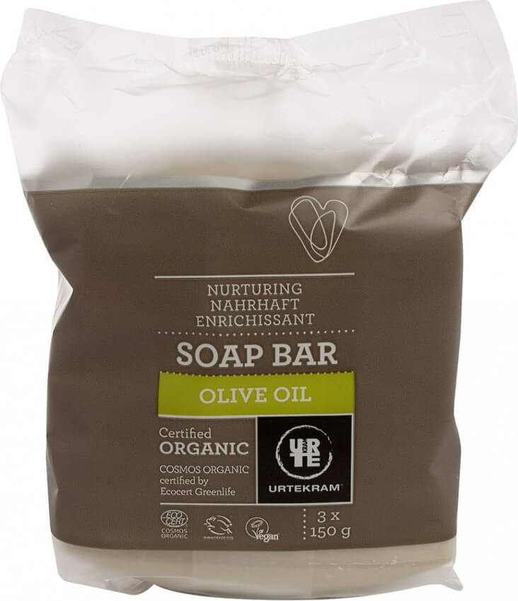 Savon à l'huile d'olive BIO 3 x 150 g URTEKRAM