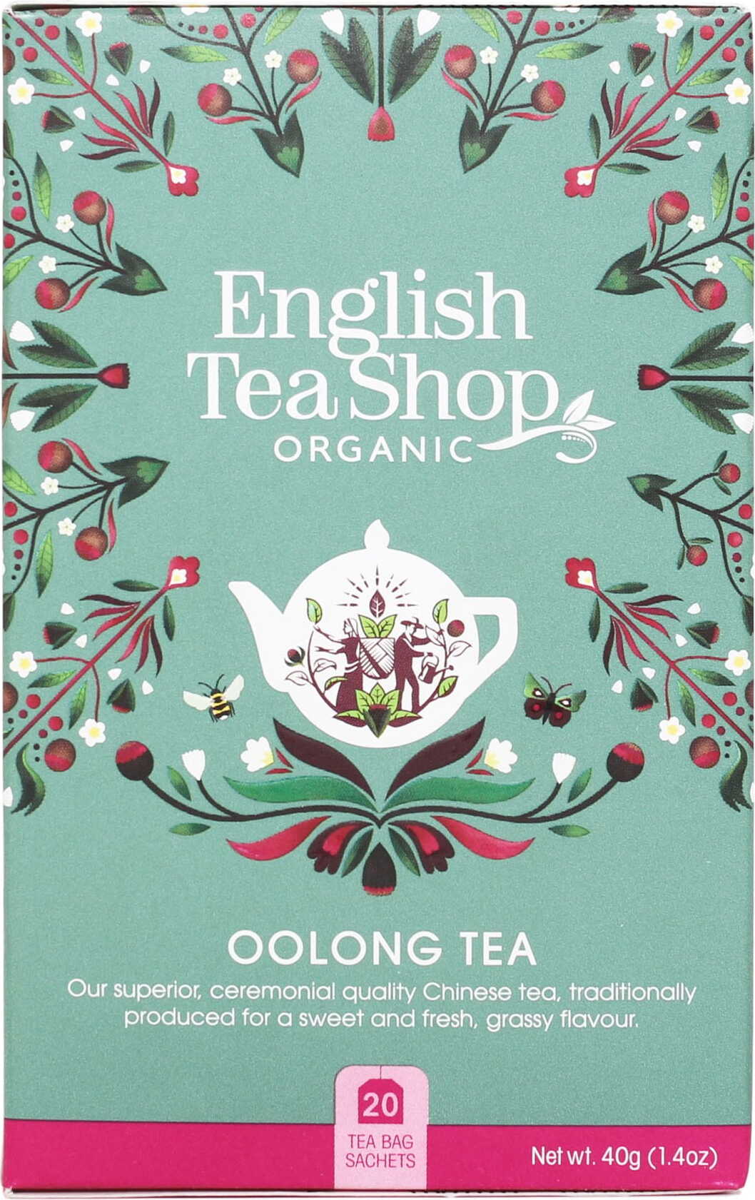 Thé Oolong 20x2 g BIO 40 g ENGLISH TEA SHOP
