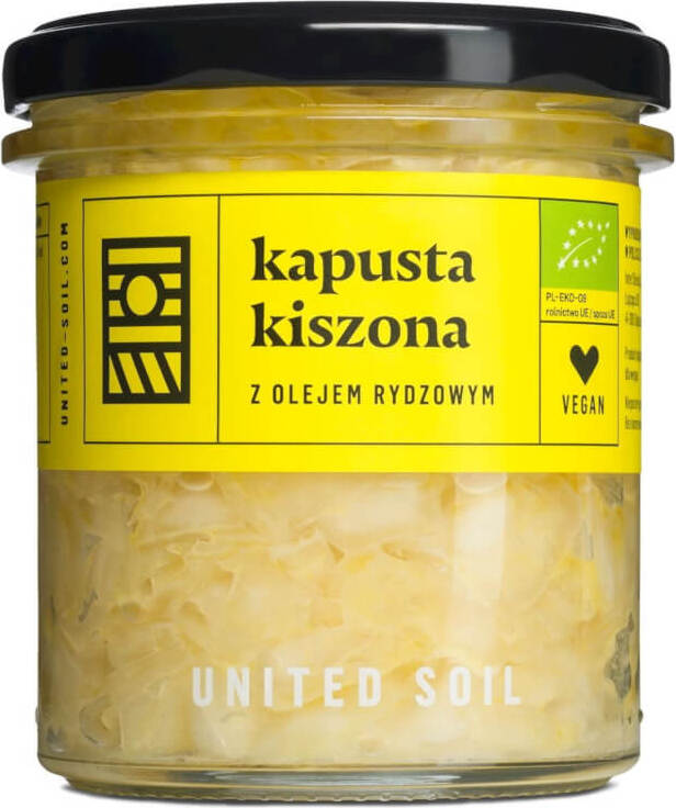 Choucroute à l'huile de pin BIO 290 g - UNITED SOIL