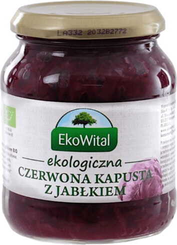 Chou rouge à la pomme BIO 340 g EKOWITAL