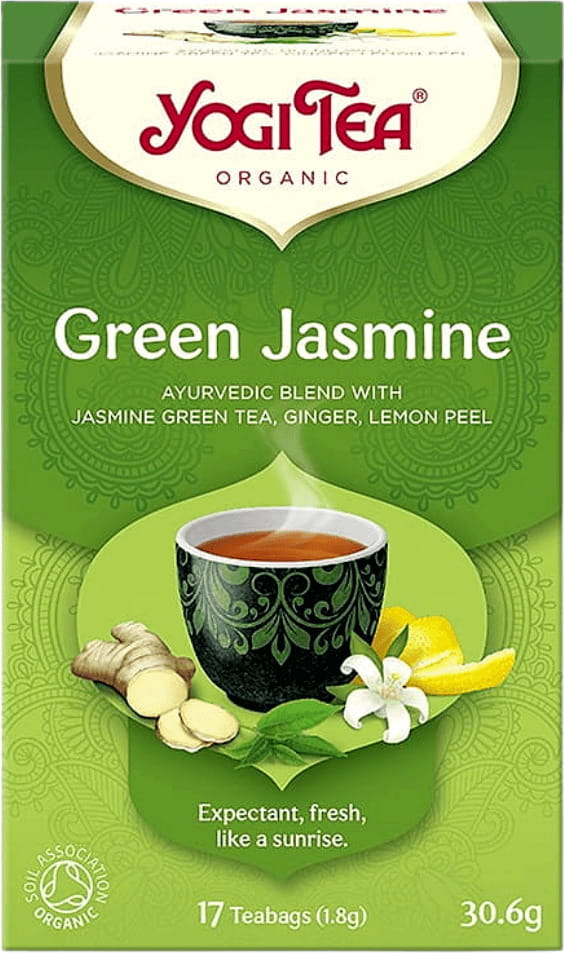 Thé vert au jasmin BIO (17 x 18 g) 306 g - YOGI TEA