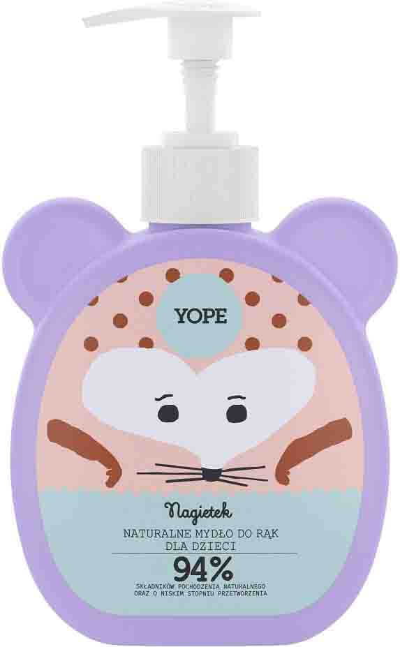 Savon mains liquide naturel pour enfant calendula 400ml YOPE