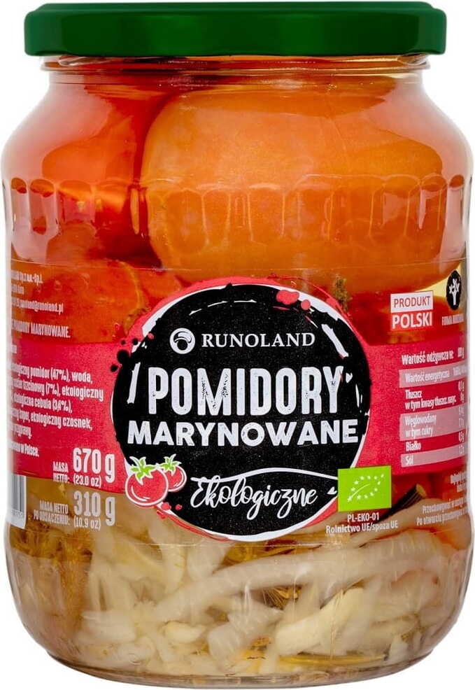 Tomates confites BIO 680 g (310 g) - RUNOLAND