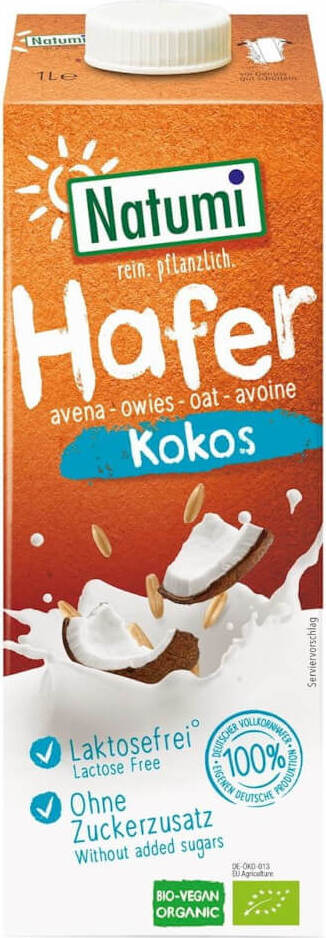 Boisson à l'avoine - coco BIO 1000 ml - NATUMI