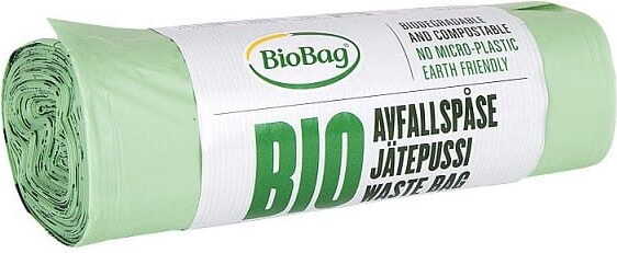 Sacs poubelles BIO et mixtes 35 L 20 pcs (compostables et biodégradables) - BIOBAG