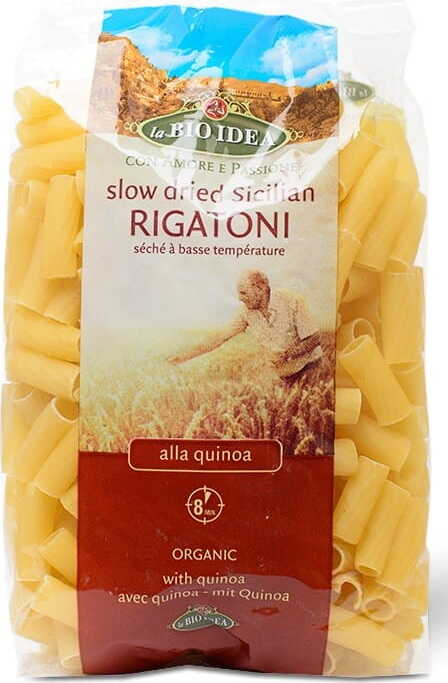 Pâtes (semoule au quinoa) rigatoni BIO 500 g - LA BIO IDEA