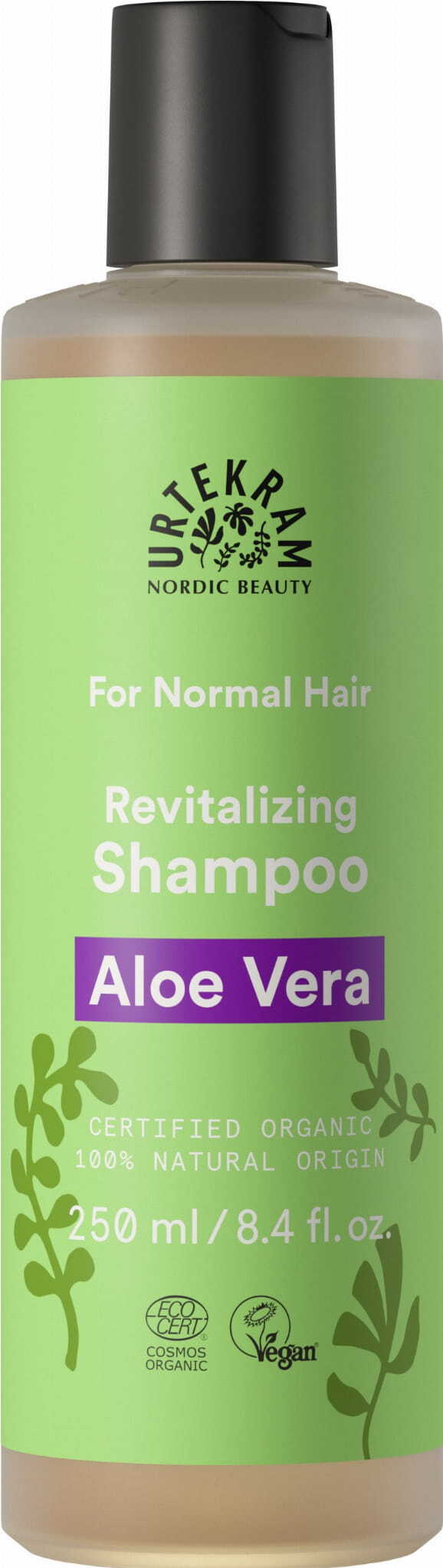 Shampooing à l'aloès pour cheveux normaux BIO 250 ml