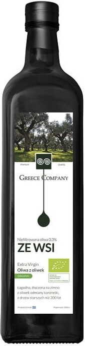 Huile d'olive extra vierge du village de BIO 500 ml - GRECE COMPANY