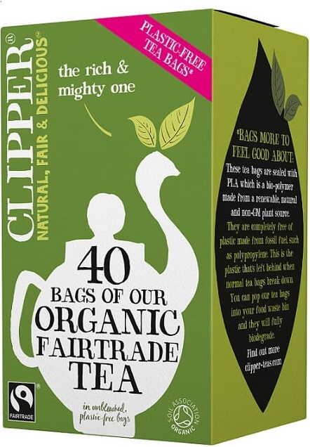 Thé noir BIO équitable 116 g (40 x 29 g) - CLIPPER