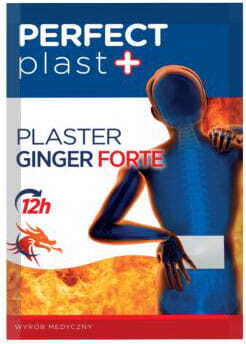 FORTE pansement chauffant au gingembre 1 pc (12 x 18 cm) - PERFECT PLAST