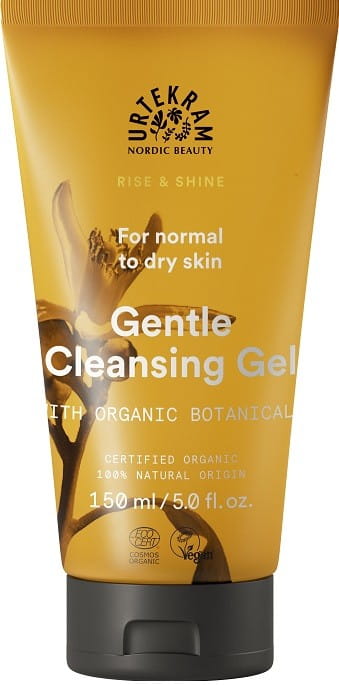 Gel nettoyant et nettoyant visage nourrissant au parfum d'orange épicée BIO 150 ml URTEKRAM