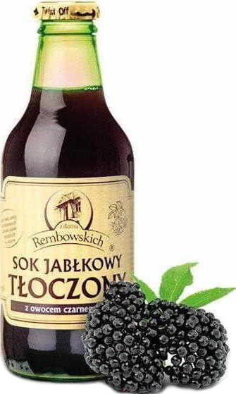 Jus de pomme pressé aux fruits de sureau 250 ml REMBOWSCY