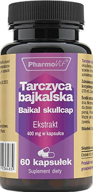 Baïkal scutellaire scutellaire extrait 400mg 60 gélules PHARMOVIT