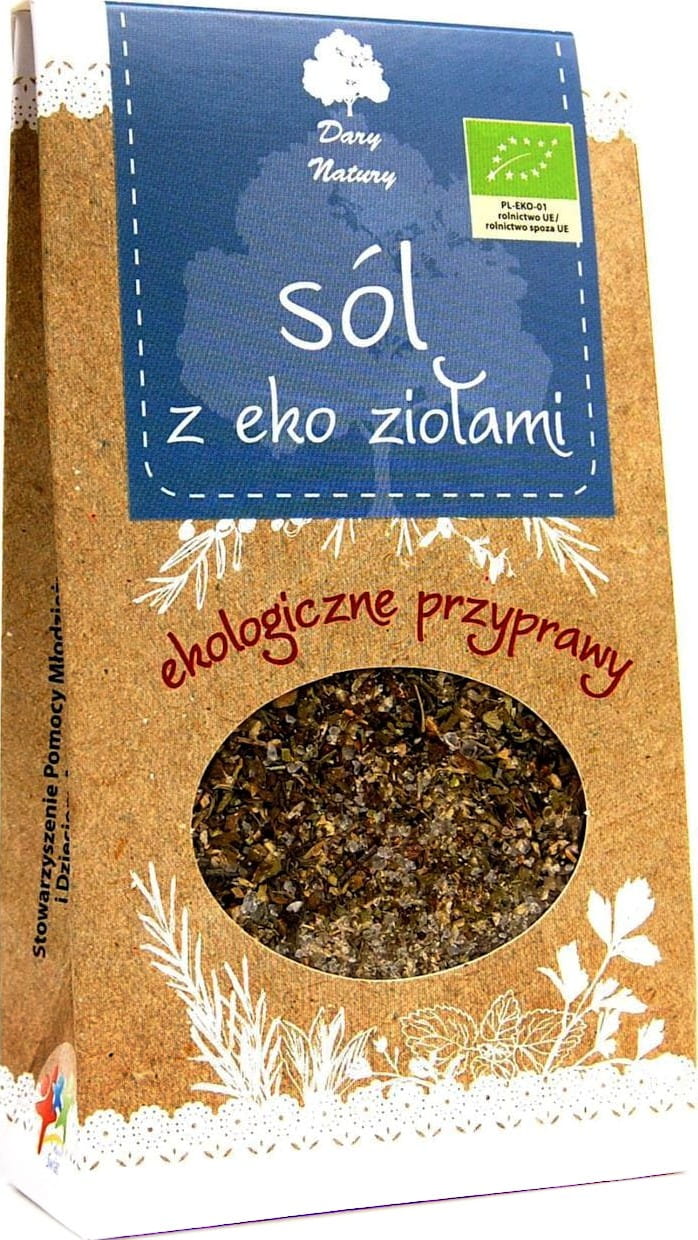 Sel aux herbes BIO 100 g - CADEAUX DE LA NATURE