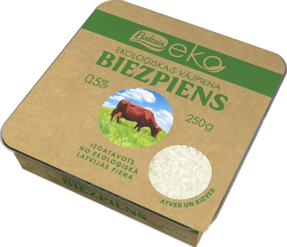 Fromage blanc maigre (0,5% de matière grasse) BIO 250 g - BALTAIS ECO