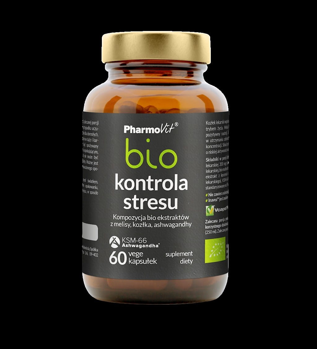 Capsules anti-stress BIO 60 pièces (33 g) - PHARMOVIT