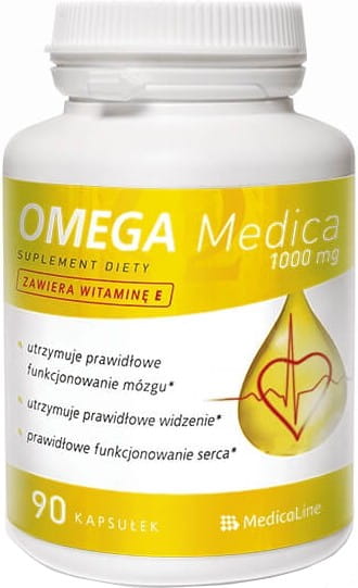 Oméga 1000mg 90 gélules MEDICALINE