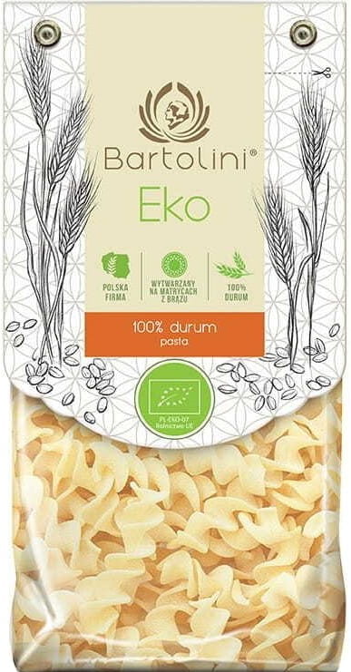 Pâtes torsadées BIO (semoule) 250 g - BARTOLINI