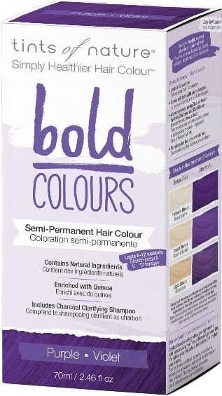 Couleurs vives semi-permanentes - violet TINTS OF NATURE