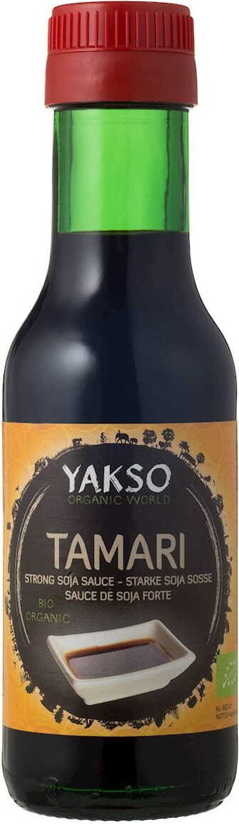Sauce soja tamari forte sans gluten BIO 125 ml - YAKSO