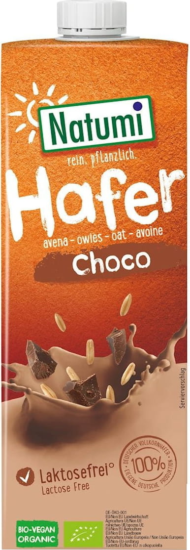 Boisson à l'avoine - cacao BIO 1000 ml - NATUMI