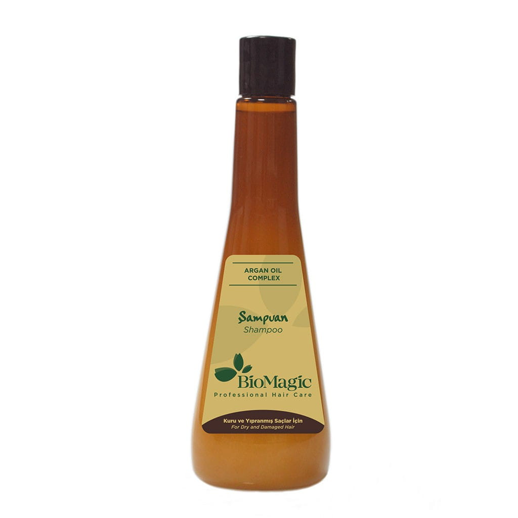 Shampooing pour cheveux secs et abîmés à l'huile d'argan 300 ml - BIOMAGIC