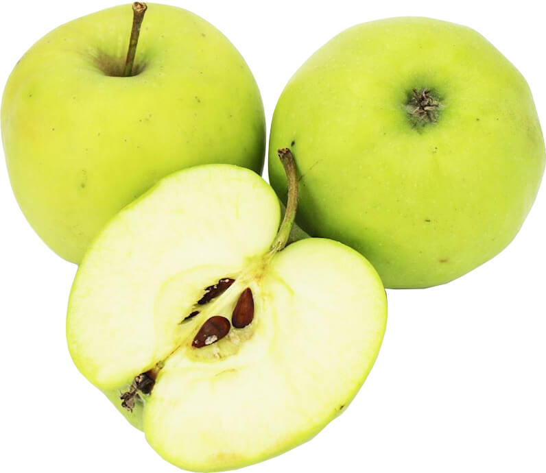 Pommes fraîches BIO (mutsu - Polonais) (environ 1 kg)