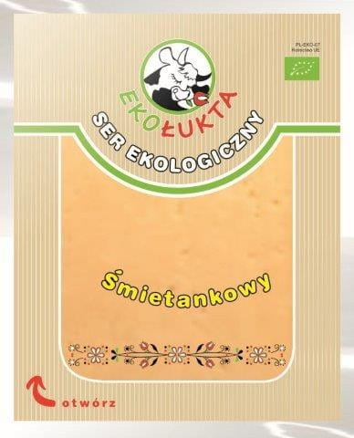 Fromage à la crème, tranches BIO 150 g - ECO ŁUKTA