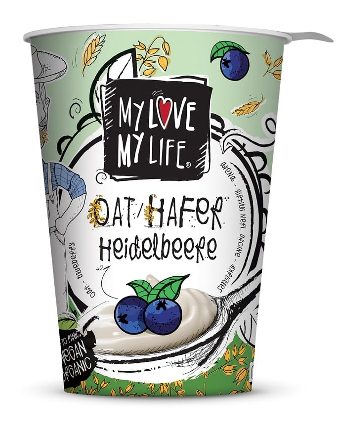 Dessert d'avoine aux baies BIO 400 g - MY LOVE MY LIFE