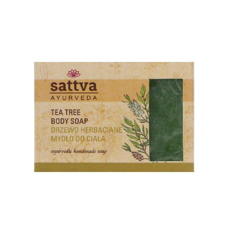 Savon Corporel Arbre à Thé 125 g - SATTVA