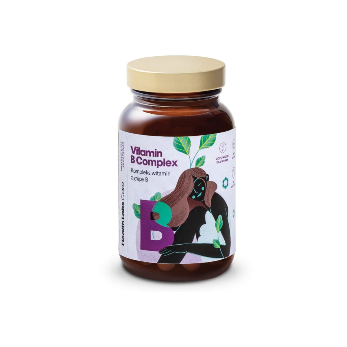 COMPLEXE Vitamine B 60 gélules - HEALTH LABS