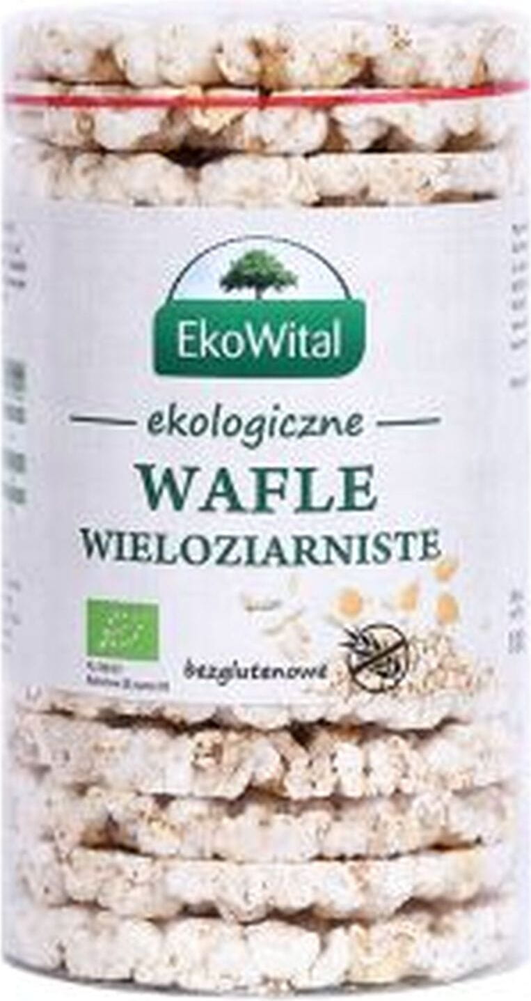 Gaufrettes multicéréales sans gluten sans sel BIO 100 g EKOWITAL