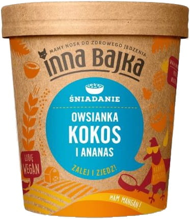 Porridge noix de coco et ananas 70 g ANOTHER TALE
