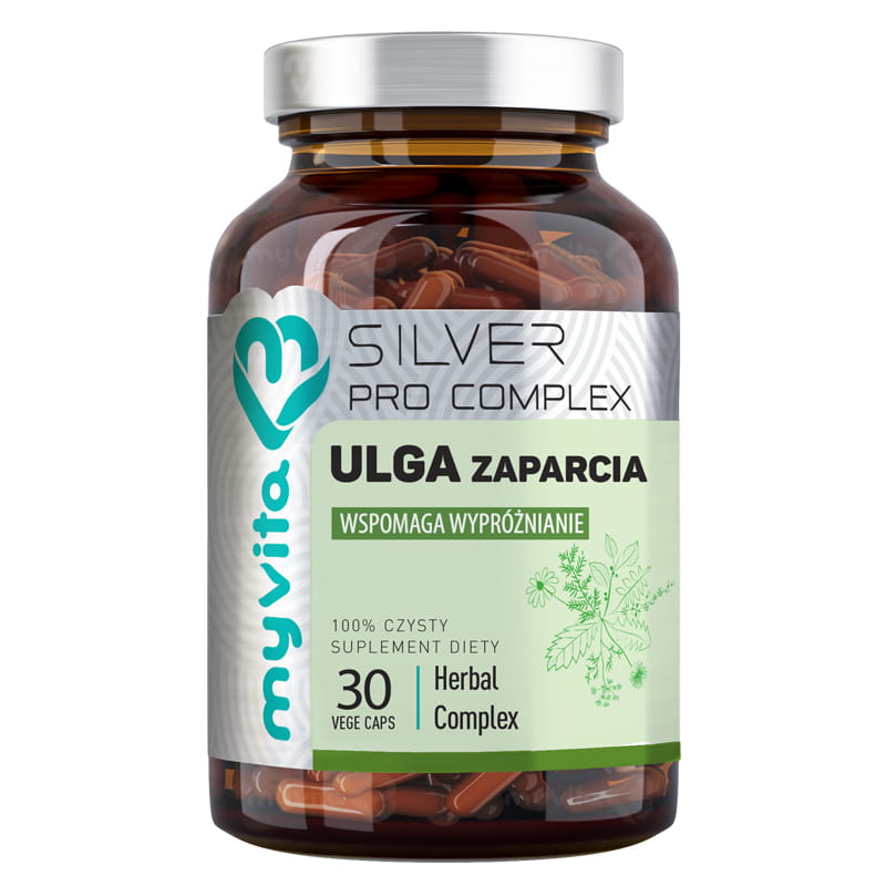 Complexe pro soulagement de la constipation 30 gélules MYVITA SILVER