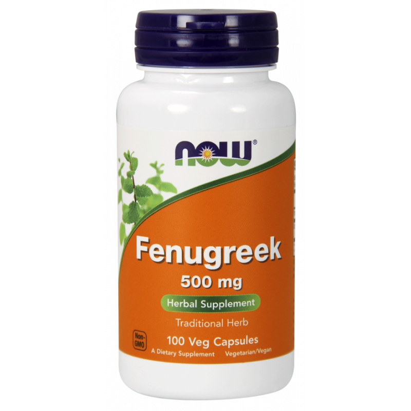 Fenugrec fenugrec 500 MG 100 gélules NOW FOODS